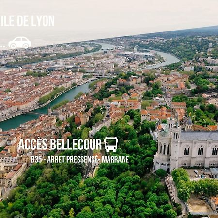 Le Pressense, Ideal Sejour Pro Ou Familiale Vénissieux Eksteriør billede