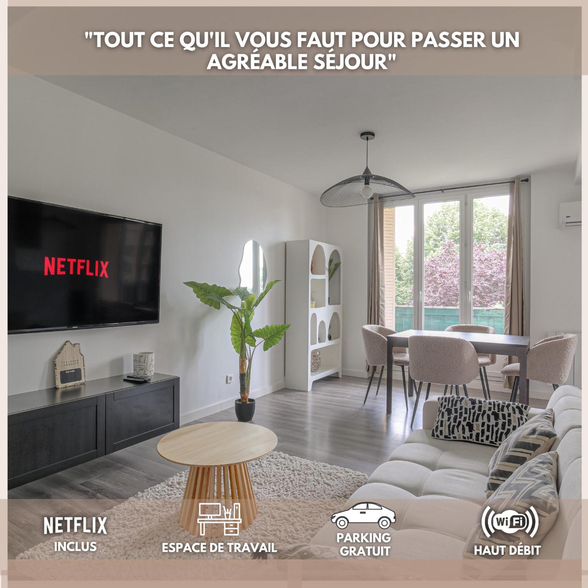Le Pressense, Ideal Sejour Pro Ou Familiale Vénissieux Eksteriør billede